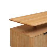 Hirata 2.1m TV Entertainment Unit - NZ Natural Ash Marri-Core