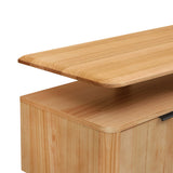 Hirata 2.1m TV Entertainment Unit - NZ Natural Ash TV/Entertainment Unit Marri-Core