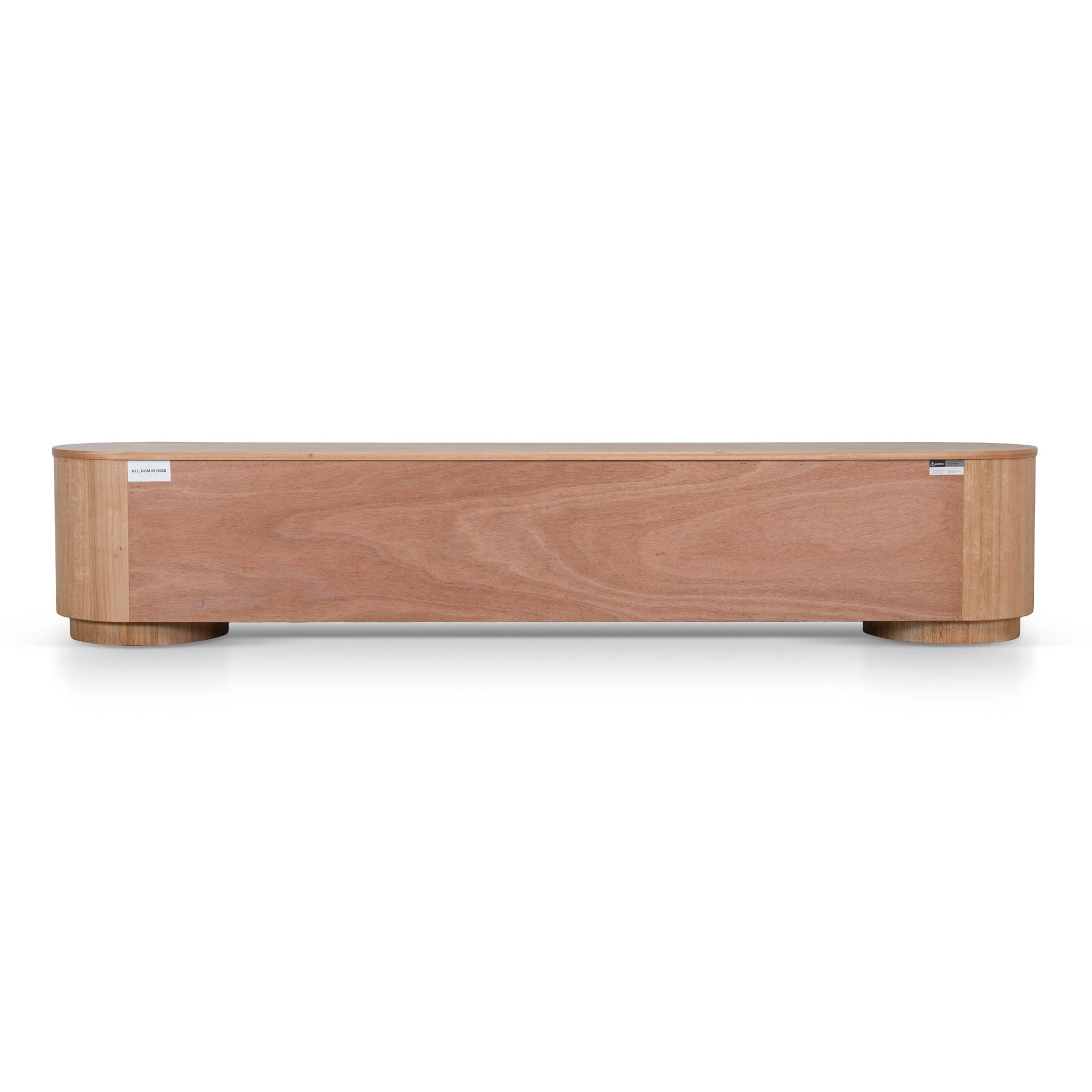 Selvino 2.4m Tassie Oak TV Entertainment Unit - Natural TV/Entertainment Unit Marri-Core