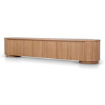 Selvino 2.4m Tassie Oak TV Entertainment Unit - Natural TV/Entertainment Unit Marri-Core