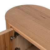 Selvino 2.4m Tassie Oak TV Entertainment Unit - Natural TV/Entertainment Unit Marri-Core