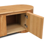 Selvino 2.1m TV Entertainment Unit - Marri Natural TV/Entertainment Unit Marri-Core
