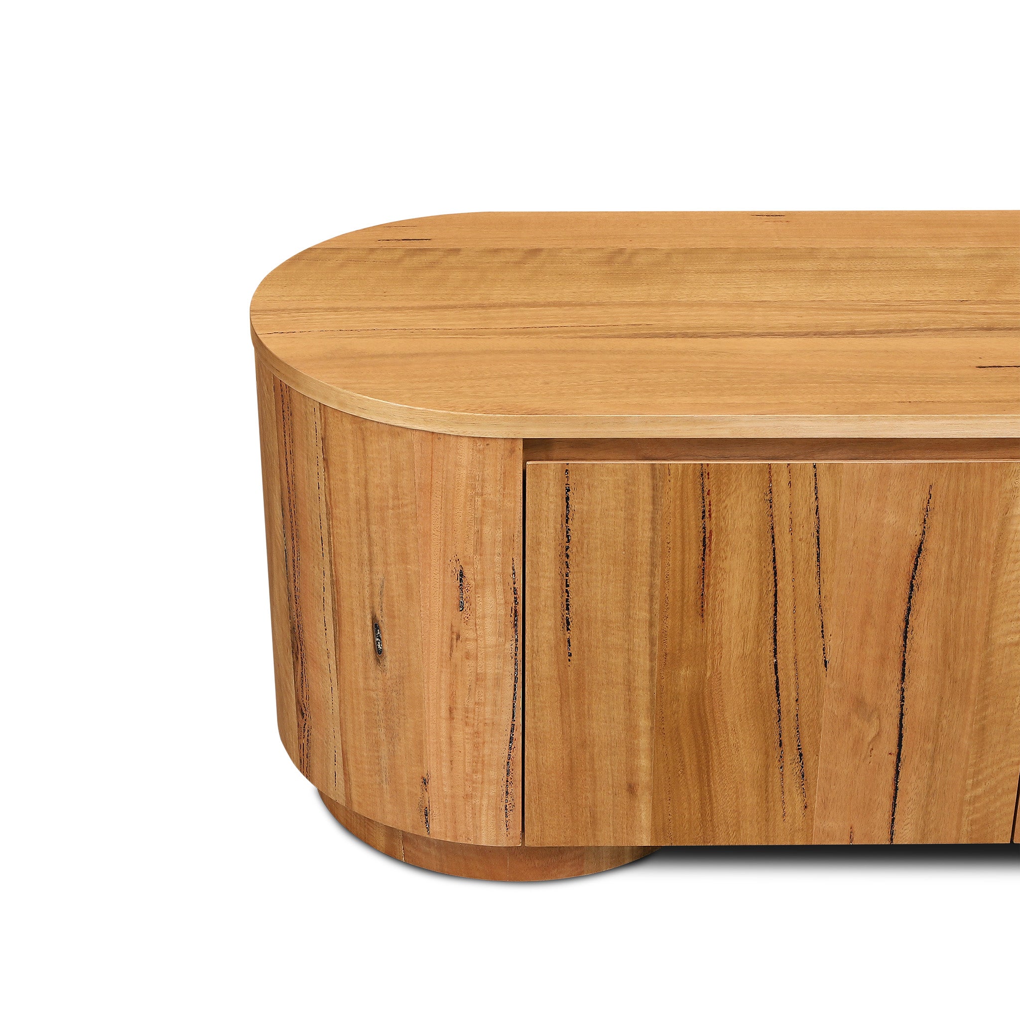 Selvino 2.1m TV Entertainment Unit - Marri Natural Marri-Core