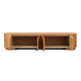 Selvino 2.1m TV Entertainment Unit - Marri Natural TV/Entertainment Unit Marri-Core