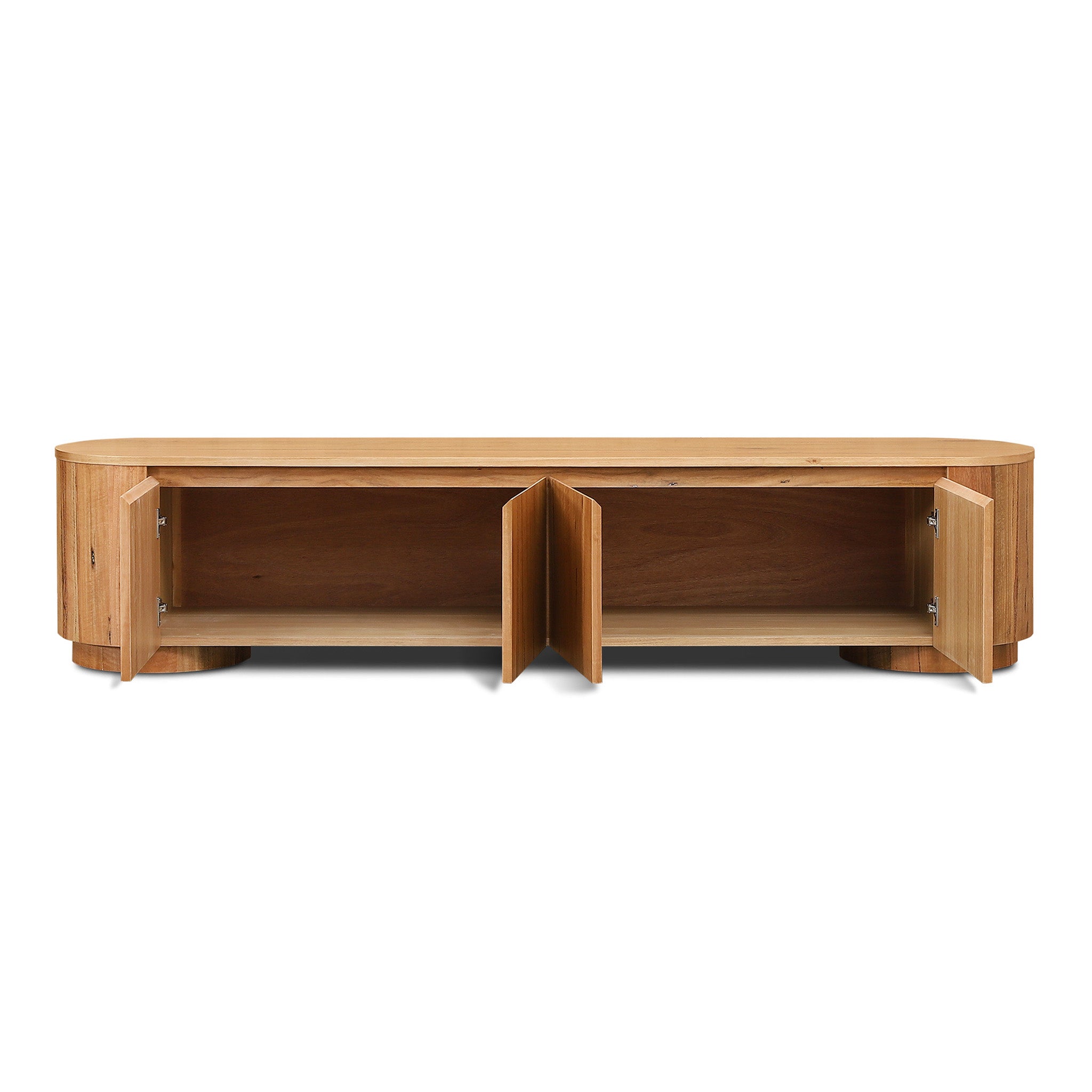 Selvino 2.1m TV Entertainment Unit - Marri Natural TV/Entertainment Unit Marri-Core
