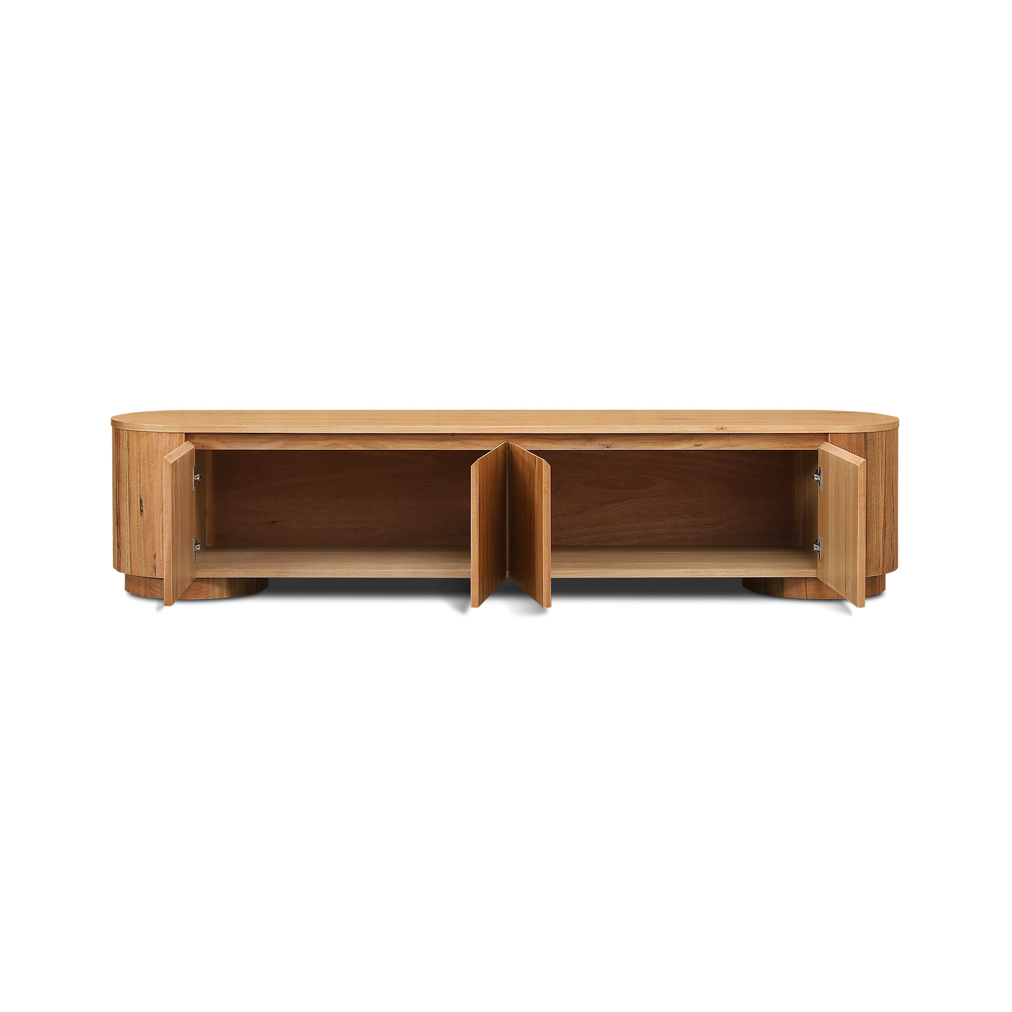 Selvino 2.4m TV Entertainment Unit - Marri Natural Marri-Core
