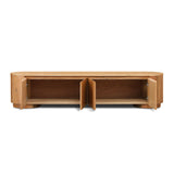 Selvino 2.4m TV Entertainment Unit - Marri Natural TV/Entertainment Unit Marri-Core