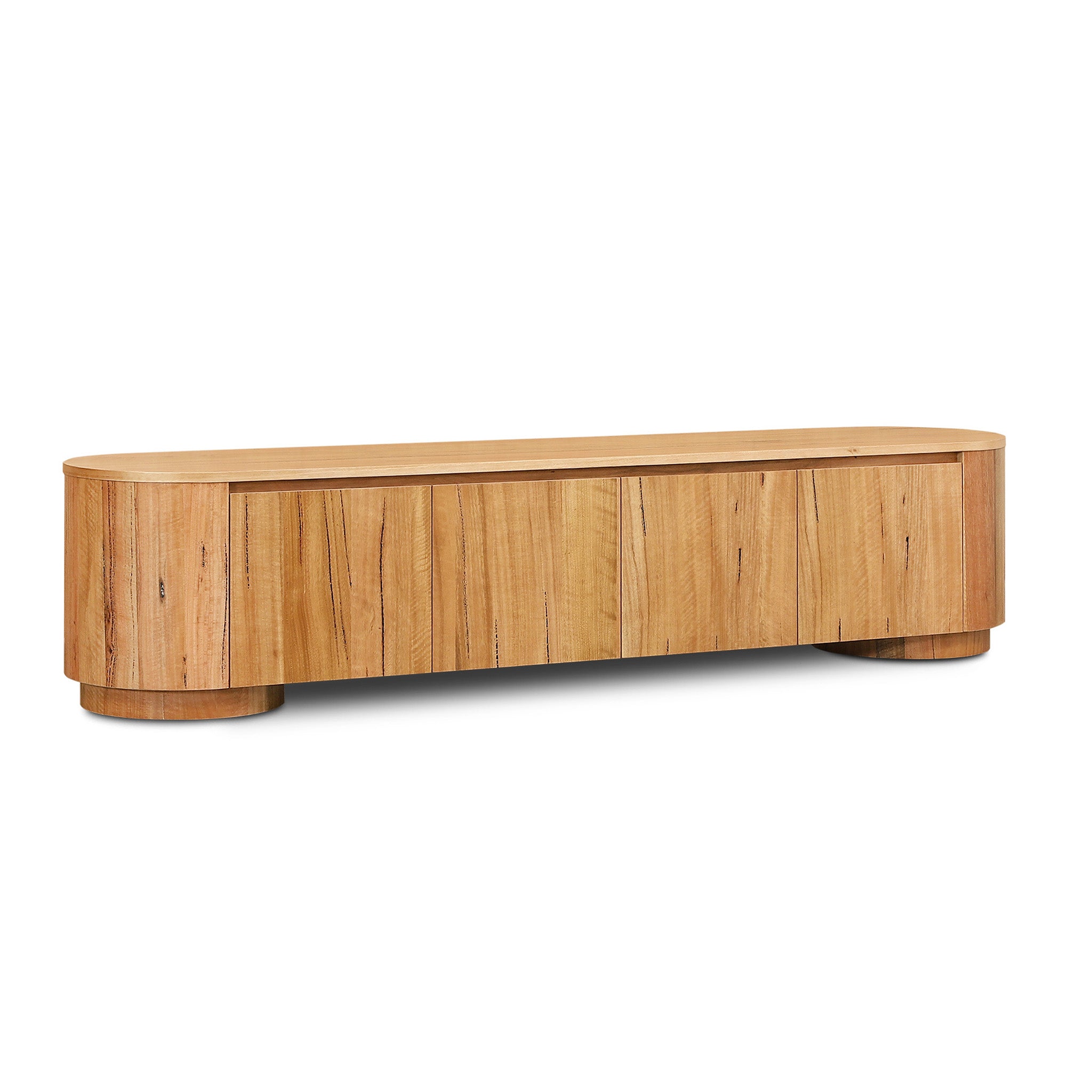 Selvino 2.4m TV Entertainment Unit - Marri Natural TV/Entertainment Unit Marri-Core