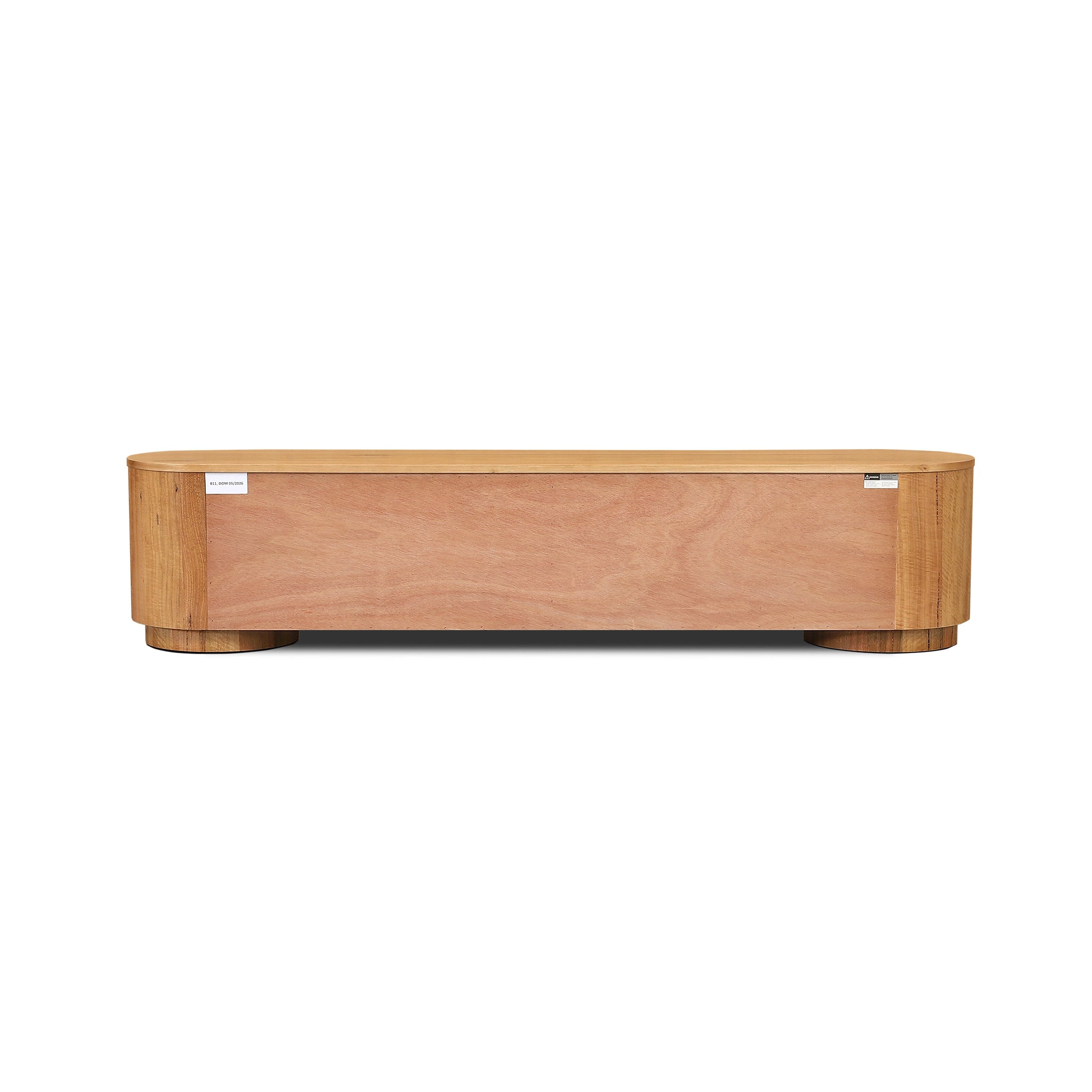 Selvino 2.4m TV Entertainment Unit - Marri Natural Marri-Core