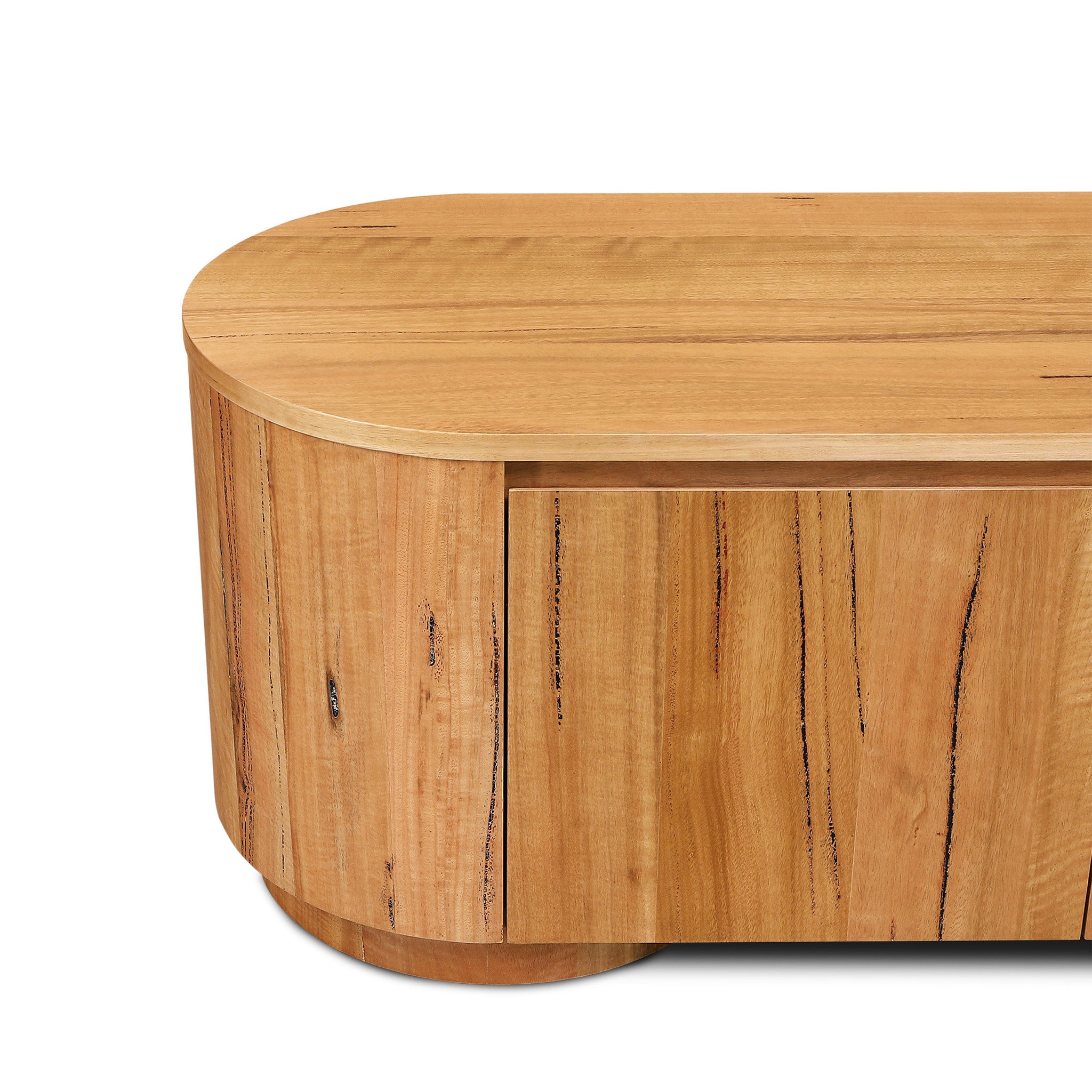 Selvino 2.4m TV Entertainment Unit - Marri Natural TV/Entertainment Unit Marri-Core
