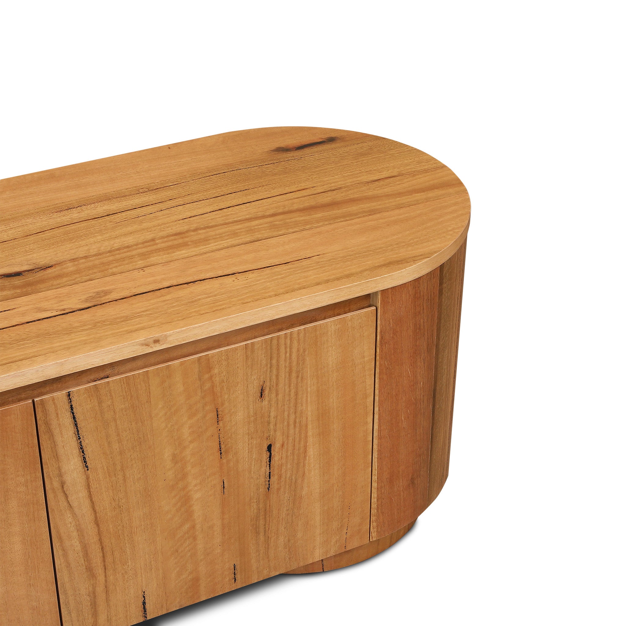 Selvino 2.4m TV Entertainment Unit - Marri Natural Marri-Core