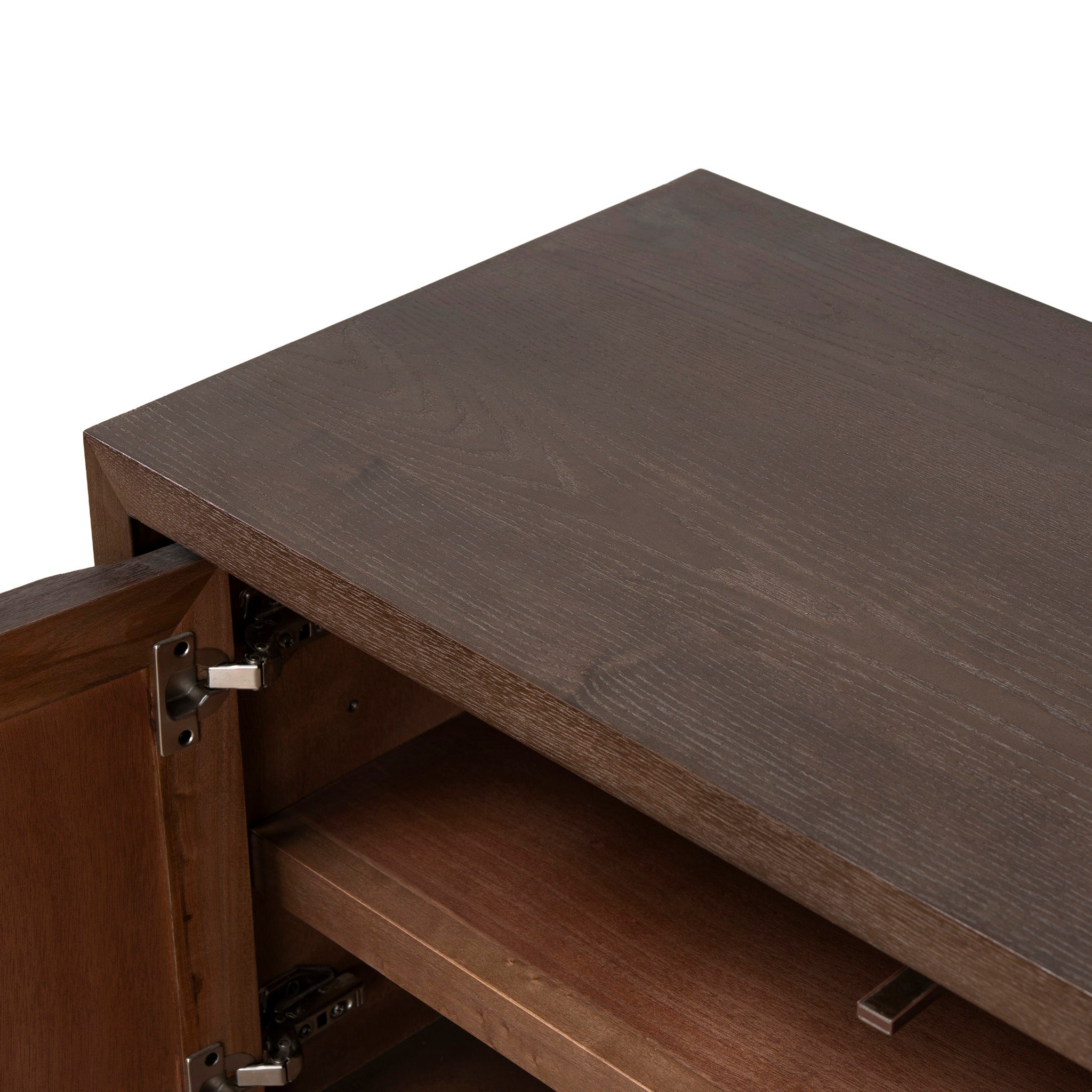 Monolith 2.2m TV Entertainment Unit - Walnut TV/Entertainment Unit Nicki-Core