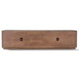 Monolith 2.2m TV Entertainment Unit - Walnut TV/Entertainment Unit Nicki-Core