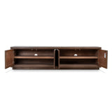 Monolith 2.2m TV Entertainment Unit - Walnut TV/Entertainment Unit Nicki-Core