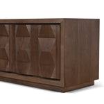 Monolith 2.2m TV Entertainment Unit - Walnut TV/Entertainment Unit Nicki-Core