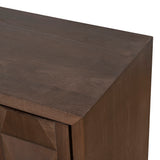 Monolith 2.2m TV Entertainment Unit - Walnut TV/Entertainment Unit Nicki-Core
