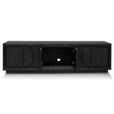 Bonnie 2m Wooden TV Entertainment Unit - Textured Espresso Black TV/Entertainment Unit Valerie-Core   