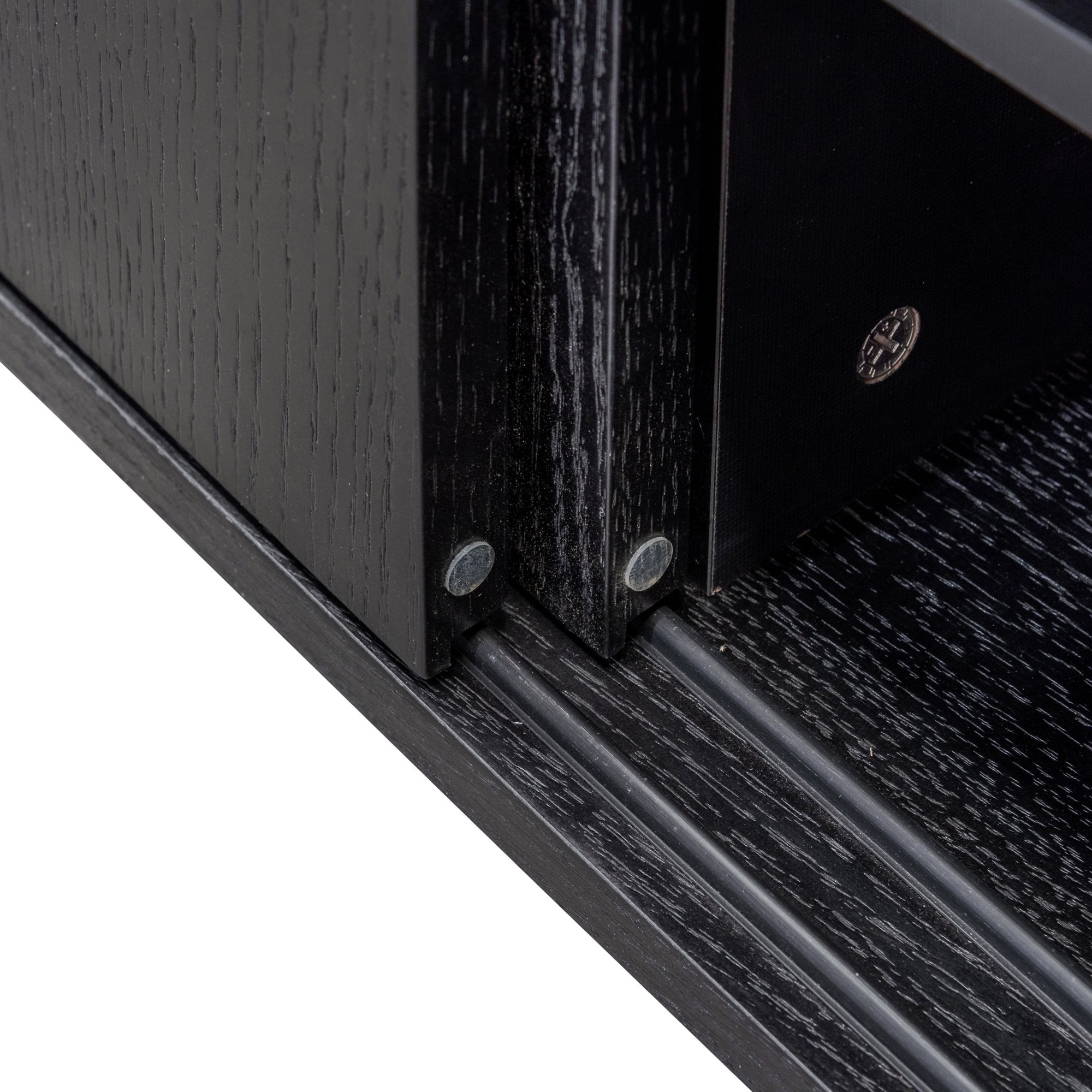 Ex Display - Ella 2.1m Wooden TV Unit - Full Black TV/Entertainment Unit Better B-Core   