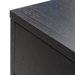 Ex Display - Ella 2.1m Wooden TV Unit - Full Black TV/Entertainment Unit Better B-Core   