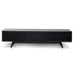 Ex Display - Ella 2.1m Wooden TV Unit - Full Black TV/Entertainment Unit Better B-Core   