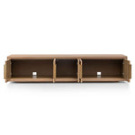 Ex Display - Miriam 2.23m Entertainment TV Unit - Dusty Oak with Gold Handle TV/Entertainment Unit Valerie-Core