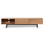 Christie 2.1m Wooden Entertainment TV Unit - Natural TV/Entertainment Unit KD-Core