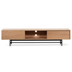 Christie 2.1m Wooden Entertainment TV Unit - Natural TV/Entertainment Unit KD-Core
