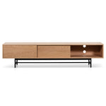 Christie 2.1m Wooden Entertainment TV Unit - Natural TV/Entertainment Unit KD-Core