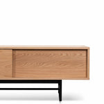 Christie 2.1m Wooden Entertainment TV Unit - Natural TV/Entertainment Unit KD-Core
