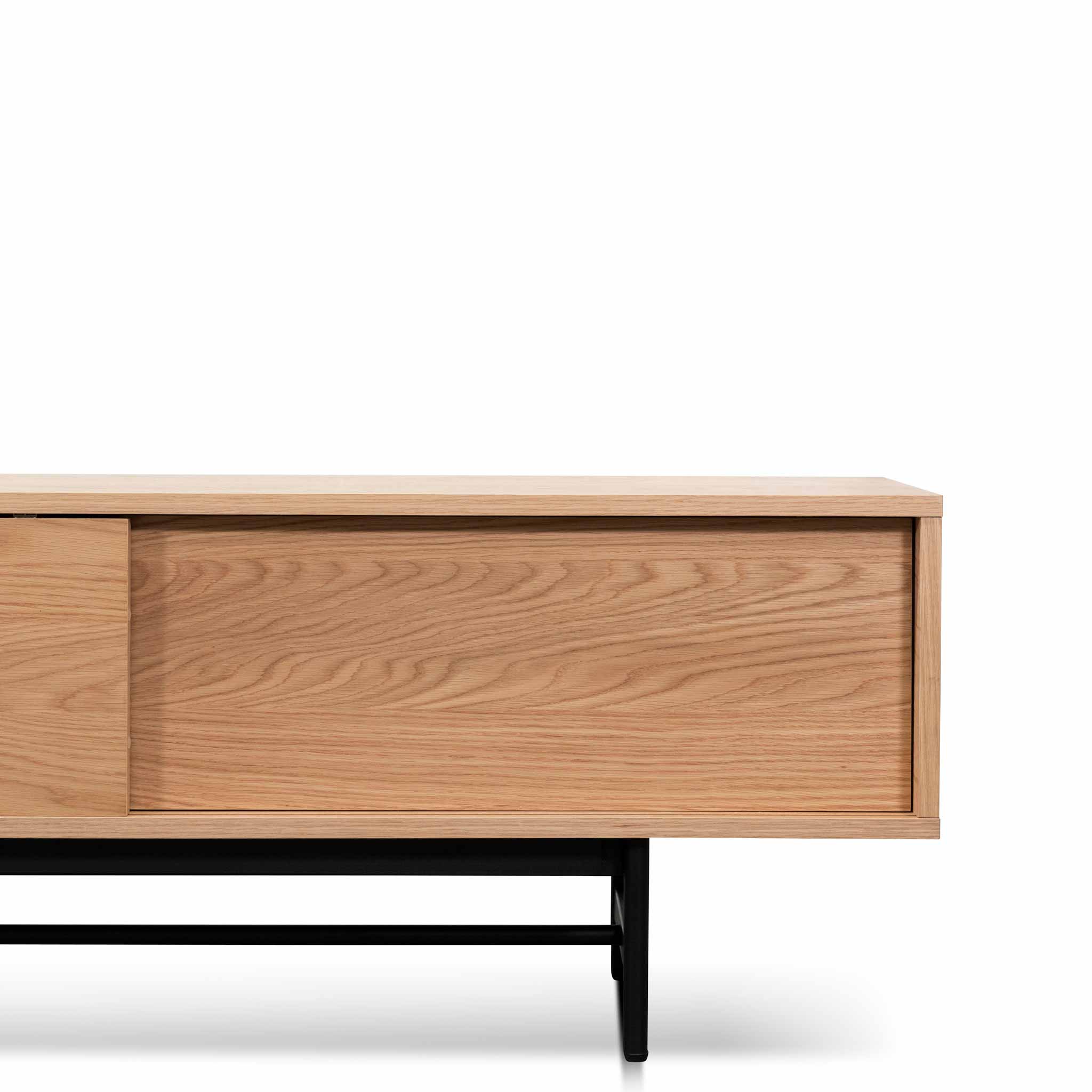 Christie 2.1m Wooden Entertainment TV Unit - Natural TV/Entertainment Unit KD-Core