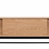 Christie 2.1m Wooden Entertainment TV Unit - Natural TV/Entertainment Unit KD-Core