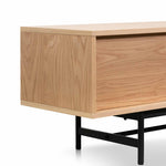Christie 2.1m Wooden Entertainment TV Unit - Natural TV/Entertainment Unit KD-Core