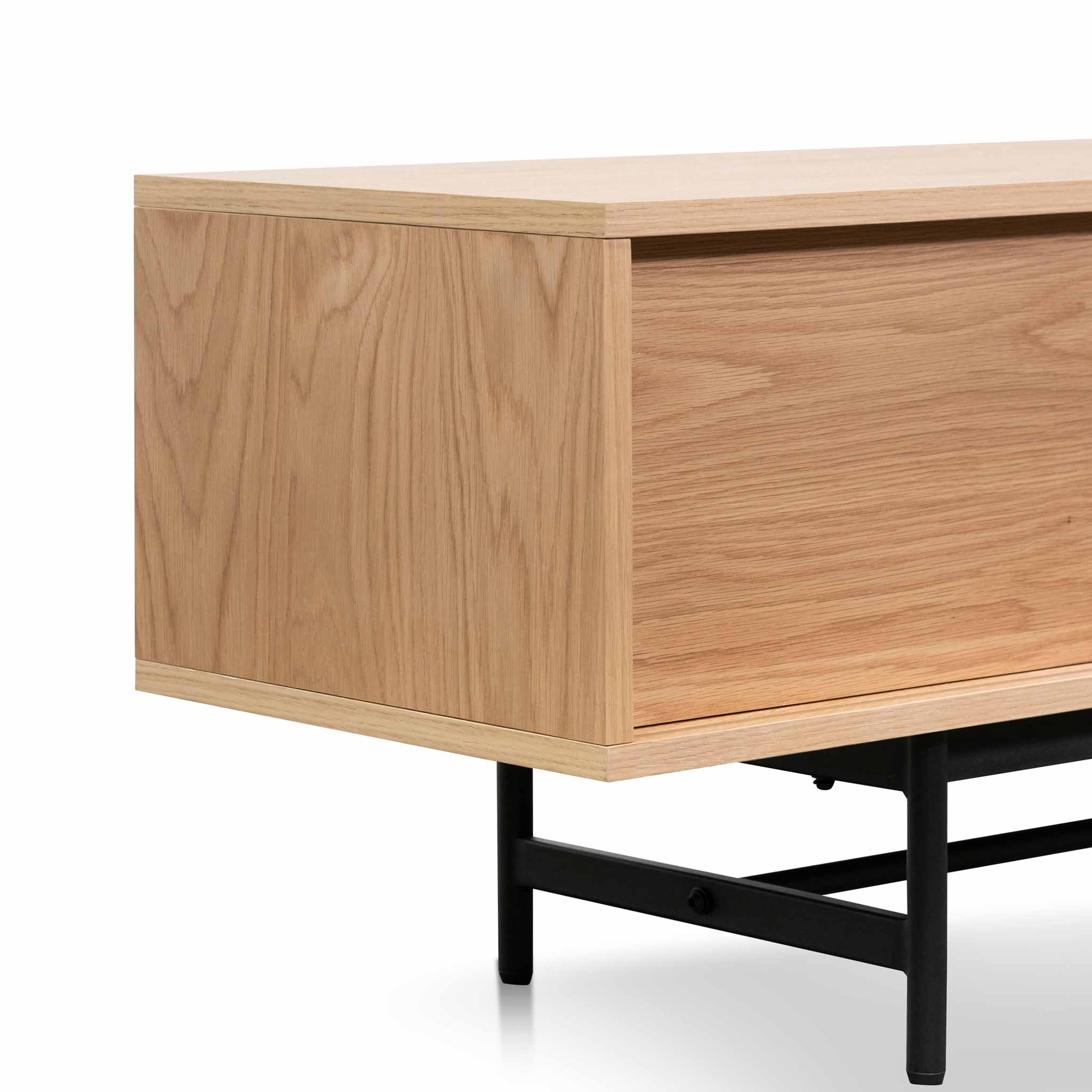Christie 2.1m Wooden Entertainment TV Unit - Natural TV/Entertainment Unit KD-Core