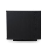 Letty-V2 2.3m Wooden Entertainment Unit - Full Black