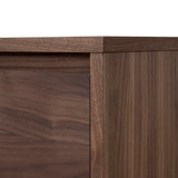 Letty-V2 2.3m Wooden TV Entertainment Unit - Walnut