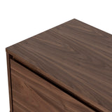 Letty-V2 2.3m Wooden TV Entertainment Unit - Walnut