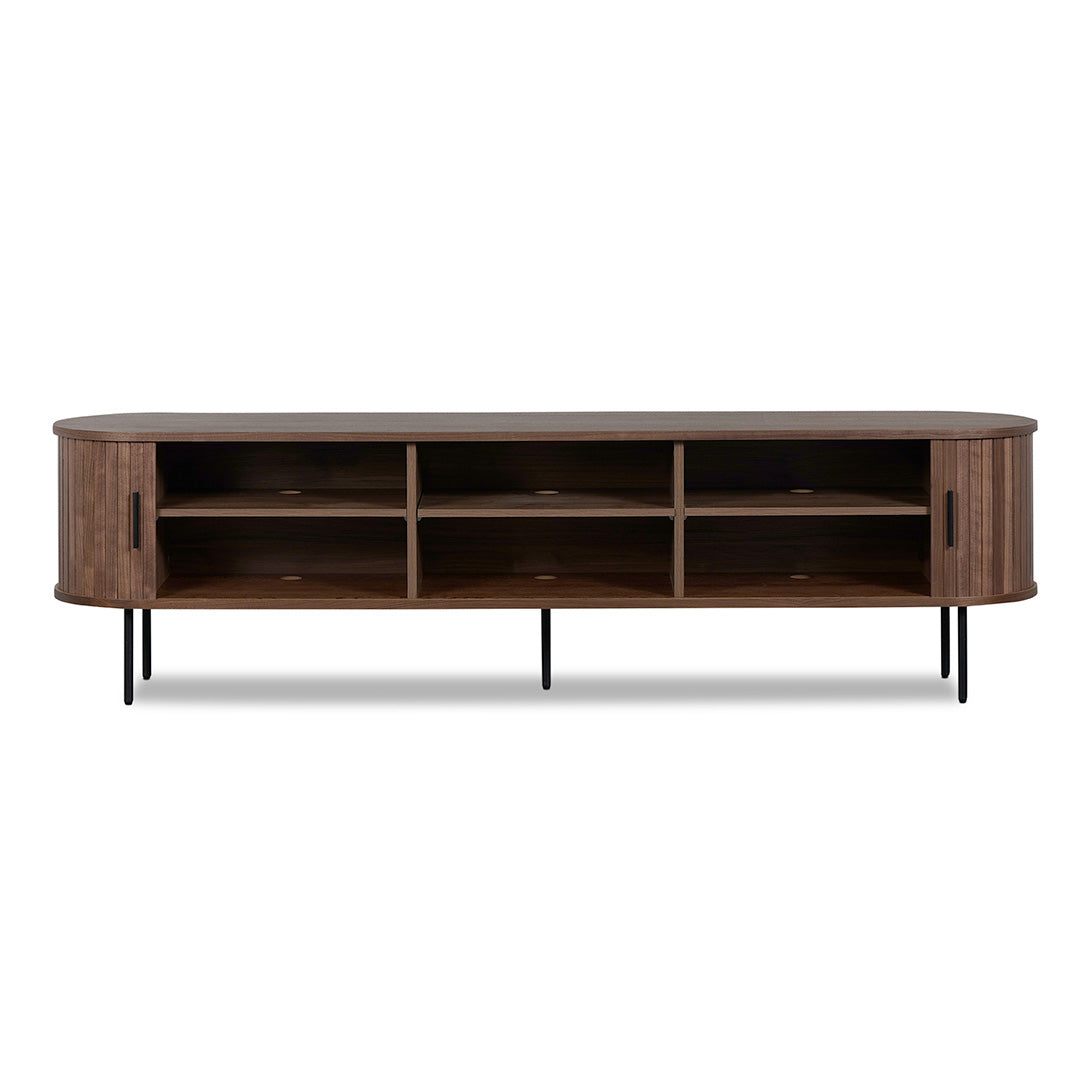 Ex Display - Dania 2m TV Entertainment Unit - Walnut TV/Entertainment Unit KD-Core