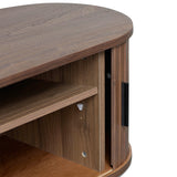 Ex Display - Dania 2m TV Entertainment Unit - Walnut TV/Entertainment Unit KD-Core