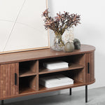 Ex Display - Dania 2m TV Entertainment Unit - Walnut TV/Entertainment Unit KD-Core