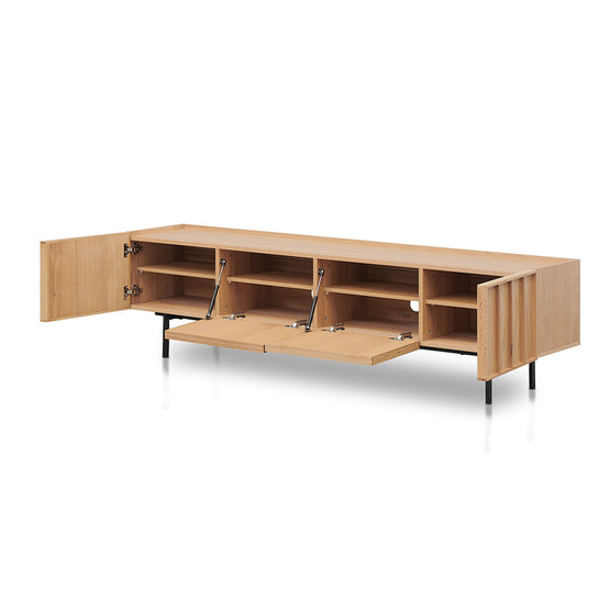 Aniya 2m Wooden TV Entertainment Unit Natural Interior Secrets