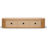 Ex Display - Eliza Extendable TV Entertainment Unit - Natural Oak TV/Entertainment Unit Century-Core