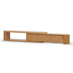 Ex Display - Eliza Extendable TV Entertainment Unit - Natural Oak TV/Entertainment Unit Century-Core