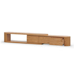 Ex Display - Eliza Extendable TV Entertainment Unit - Natural Oak TV/Entertainment Unit Century-Core