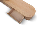 Ex Display - Eliza Extendable TV Entertainment Unit - Natural Oak TV/Entertainment Unit Century-Core