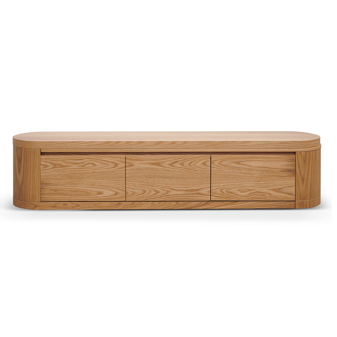 Ex Display - Eliza Extendable TV Entertainment Unit - Natural Oak TV/Entertainment Unit Century-Core
