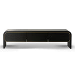 Ex Display - Boran 2m TV Entertainment Unit - Textured Espresso Black TV/Entertainment Unit Valerie-Core