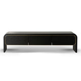 Ex Display - Boran 2m TV Entertainment Unit - Textured Espresso Black TV/Entertainment Unit Valerie-Core