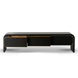 Ex Display - Boran 2m TV Entertainment Unit - Textured Espresso Black TV/Entertainment Unit Valerie-Core