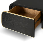 Ex Display - Boran 2m TV Entertainment Unit - Textured Espresso Black TV/Entertainment Unit Valerie-Core