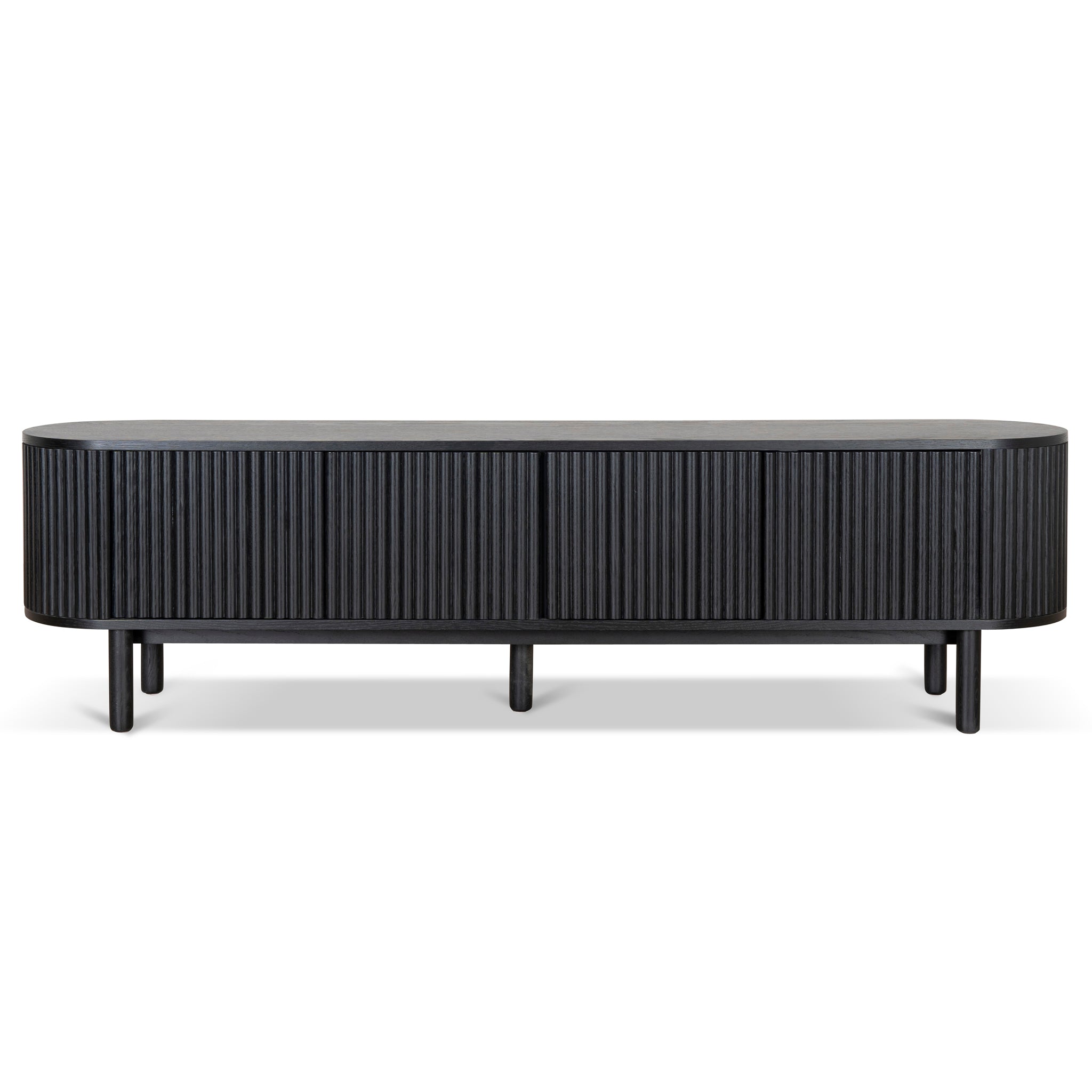 Melita 2m TV Entertainment Unit - Full Black TV/Entertainment Unit KD-Core